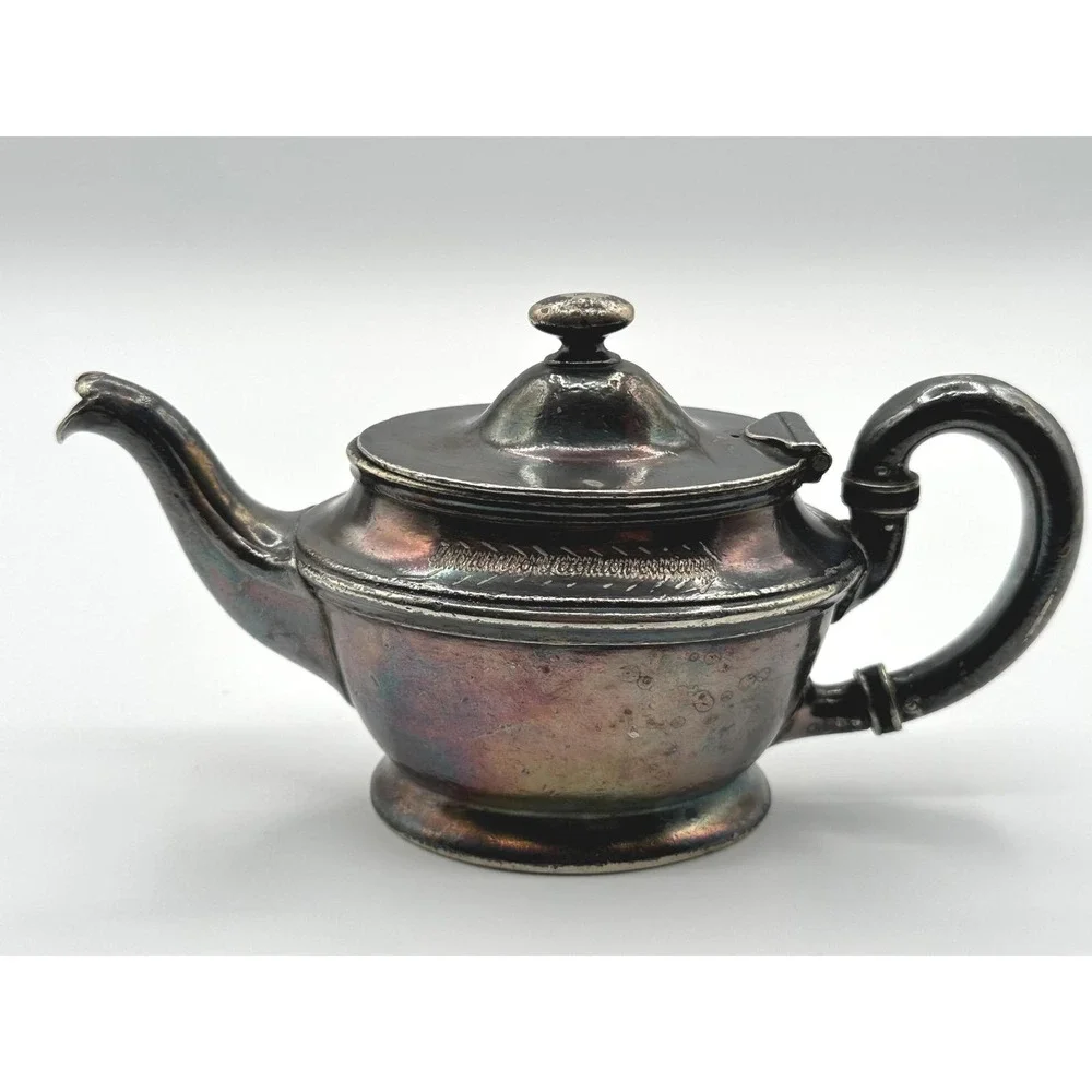 Vintage San Francisco Silver Coated Teapot Rare M Co Antique